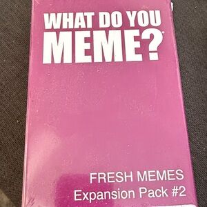 WHAT DO YOU MEME? Fresh Memes Expansion Pack 2 New Sealed